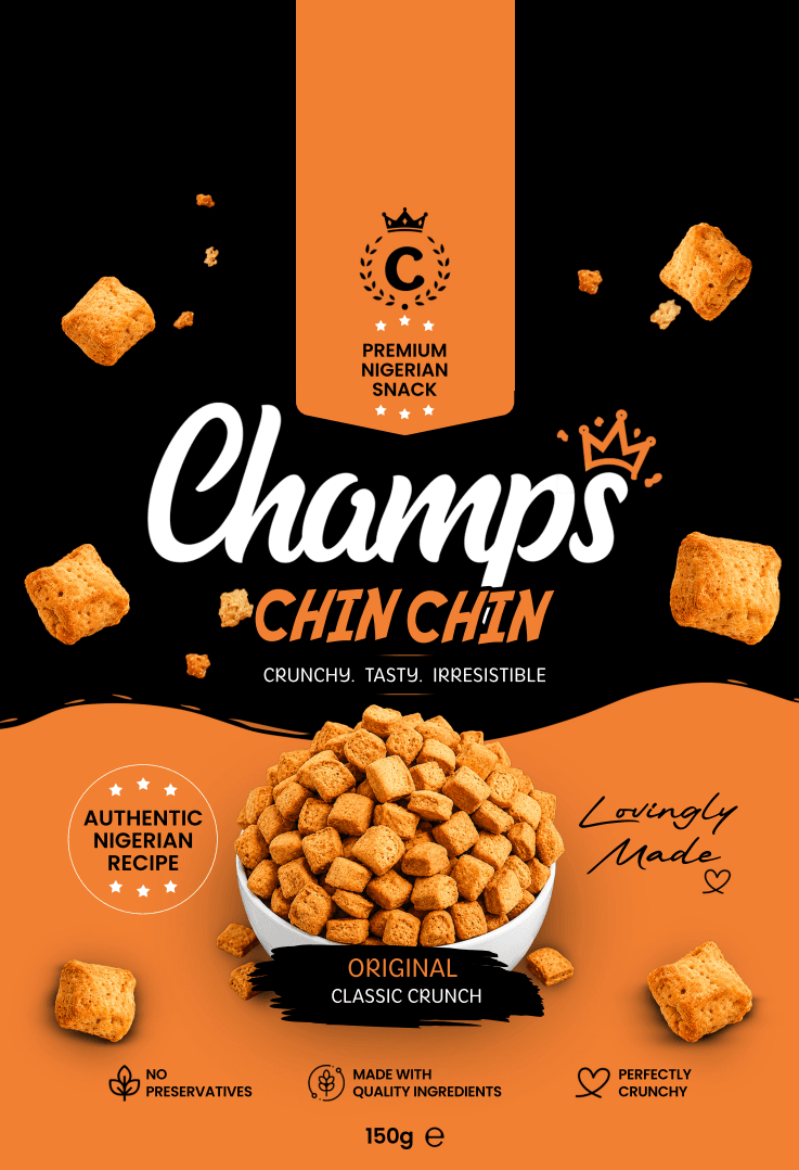 150g Pack of Champs Chin Chin